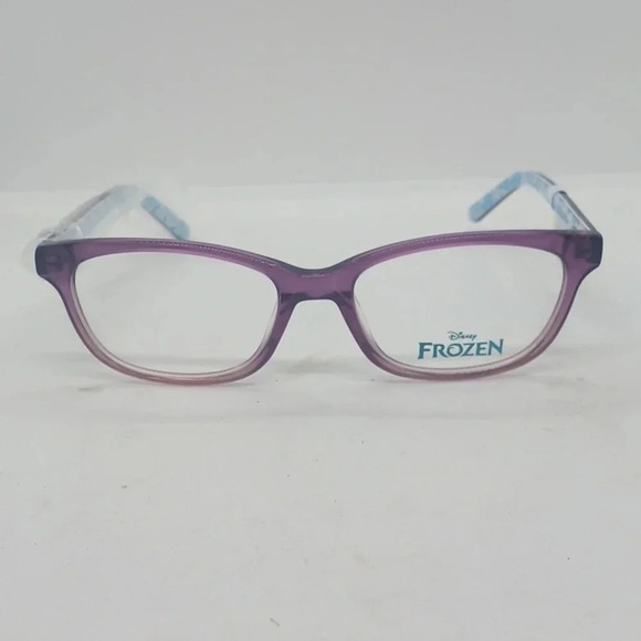 NWT KIDS FROZEN II DISNEY EYEGLASS FRAMES PURPLE FZE2 - Picture 2 of 5